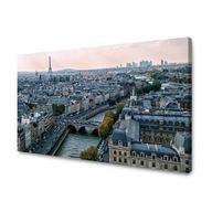 Obraz na płótnie Architektura Paryż Francja 100X60 Miasta Europy Sekwana