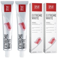 Bieliaca zubná pasta Splat Special Extreme White s fluoridom 2x75ml