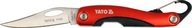 Skladací nôž s príveskom YT-76050 YATO