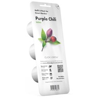 Click and Grow Purple Chilli Seeds - 3 kusy (SGR46X3)