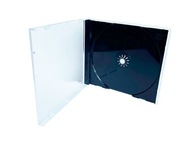10x Pudełka na płyty CD / DVD black jewel case