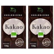 2 x Kakao o Obniżonej Zawartości Tłuszczu Bio 150g