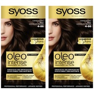 Syoss Oleo Intense Farba na vlasy Čokoládová hnedá 4-86 x 2