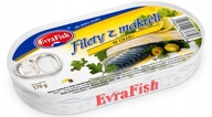 Filety z Makreli w Oleju EvraFish 170g
