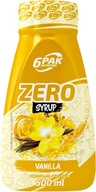 6PAK Słodki Sos Zero 500 ml Smak Waniliowy 0 kcal