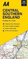 Road Map Central Southern England Praca zbiorowa