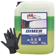 Aktívna pena Atas Dimer 5 kg + LMC Nitrilové gumené rukavice pre Detailing Veľkosť L/XL - Pár 2 ks