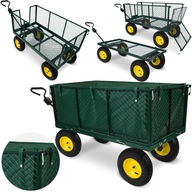 Záhradný vozík príves na štvorkolku traktora sklápač ťahu 500 kg
