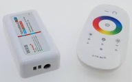 RGB RF ovládač 2,4G pre LED pásik biely