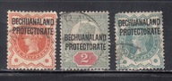 kol. ang. BECHUANALAND Mi 46,48,52 VIKTORIA z 1897/1902