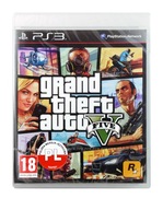 GTA 5 / GRAND THEFT AUTO V + MAPA PS3 / NAPISY PL