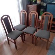 Krzesła pokojowe salonowe stylowe bardzo ładne komplet 4 sztuki Kraków