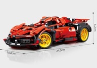Chlapčenská hračka supercar 1:18 model DIY darček