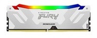 KINGSTON DDR5 16GB 6400MHz CL32 FURY RENEGADE WHITE RGB XMP