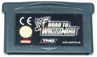 WWF Road to WrestleMania - hra pre konzolu Nintendo Game boy Advance - GBA.