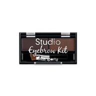 Miss Sporty Studio Eyebrow Kit paletka na líčenie obočia 001 Medium Brown 1.1