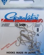 HÁČIKY GAMAKATSU LS-1310 Č. 8 KS 25