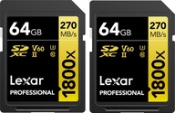 SD karta Lexar Pro 1800x SDXC U3 64GB