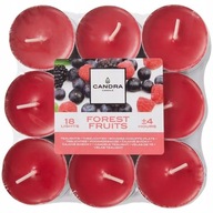 Świeca tealight parafinowa Forest Fruits - Owoce Leśne 18szt