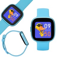 SMARTWATCH DZIECKA GARETT KIDS FIT BLUE + GRATIS