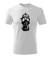 Tričko T-shirt detská plynová maska Survival