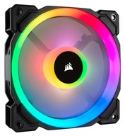 Corsair LL120 RGB Obudowa komputera Wentylator 12 cm Czarny/Biały