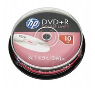DVD Hewlett Packard DVD+R DL 8,5 GB 10 ks