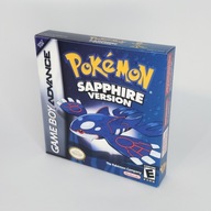 Pokemon Sapphire Opakowanie Gameboyk