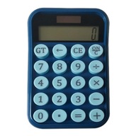 Solárna kalkulačka Ľahko čitateľná Malá Ľahko použiteľná Roztomilá kalkulačka 10 modrá