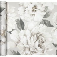 Papierová tapeta vo Veľkých Kvety - DALIA pastelové sfarbenie
