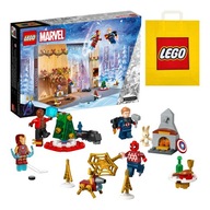 LEGO MARVEL č. 76267 - Adventný kalendár 2023 + Darčeková taška LEGO