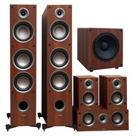 ZESTAW KINA DOMOWEGO 5.1 TAGA HARMONY TAV-607F+C+S + SUB TSW-90 ORZECH