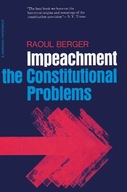 Impeachment: The Constitutional Problems,