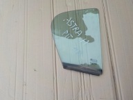 window right rear part opel astra H HB 2006r