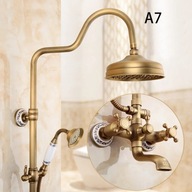 System prysznicowy w stylu B Zestaw mosiężny łazie