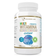 PROGRESS LABS Multi Vitamín+Prebiotikum Junior 120c