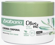BABARIA Hydratačný gél Telový krém olivový olej 250 ml