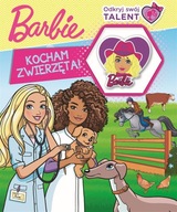 BARBIE Kocham zwierzęta Książeczka kreatywna