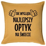 NAJLEPSZY OPTYK poduszka 50x50 prezent