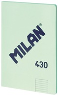 Lepený zošit A4/48K linka 1918 zelená MILAN