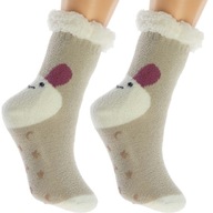Ponožky pre deti protišmykové Zajačik 28-31