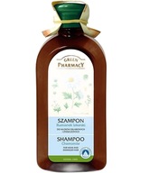 GREEN PHARMACY Szampon do włosów osłabionych i zniszczonych rumianek 350 ml