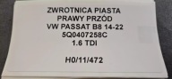 otoč čepu pravý předek VW PASSAT B8 14-22