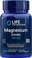 Life Extension Citrát horečnatý 160mg 100 vkaps