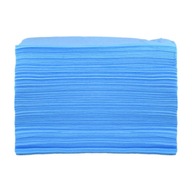 100 kusov posteľná plachta, netkaná modrá s otvorom