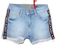 TOM-DU dievčenské džínsové kraťasy SUUS roz 92-98 cm