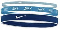 Náramky na hlavu Nike Mixed Headbands modré x3