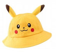 KLOBÚK Pikachu POKEMON univerzálne nastavenie s ušami UŠI BUCKETHAT