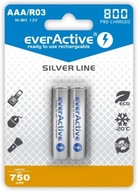 Akumulatorki everActive R03/AAA Ni-MH 800 mAh read