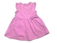 COOL CLUB różowa tunika sukienka basic kokardka 62